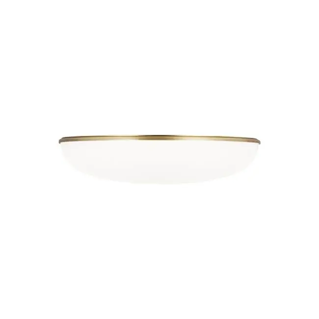 Megan Flush Mount plated brass LED 3000K 90 CRI90 cri 3000k 277v