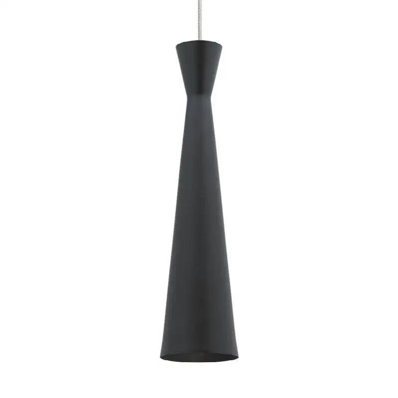 Windsor Pendant in Satin Nickel with Black Kable Lite Bulb(s) Not Included
