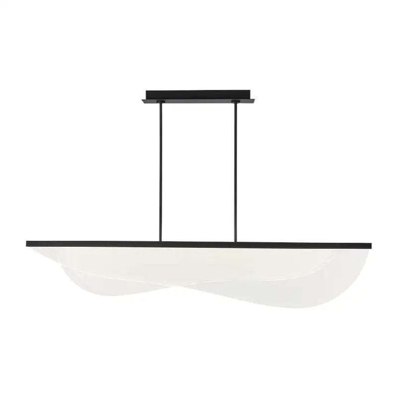 Nyra 60 Linear Suspension Nightshade Black LED 90 CRI 3000K 120V