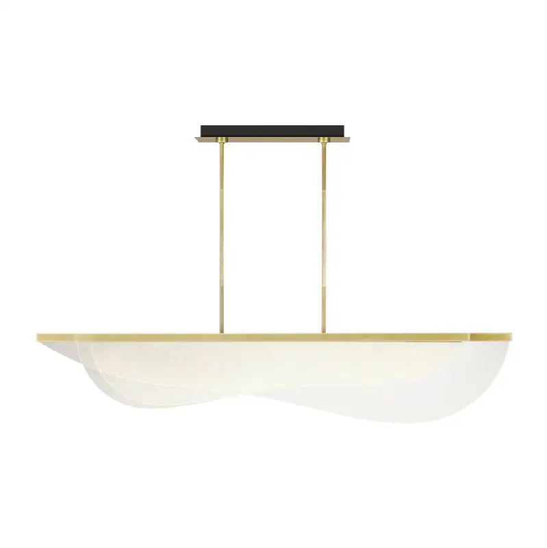 Nyra 60 Linear Suspension Plated Brass LED 90 CRI 3000K 120V