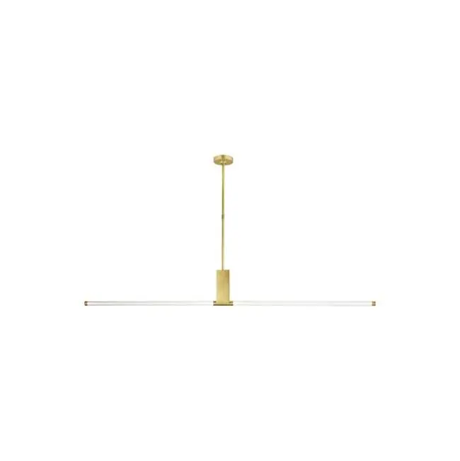 Phobos Large Linear Natural Brass LED 2700K 90 CRI 120-277V
