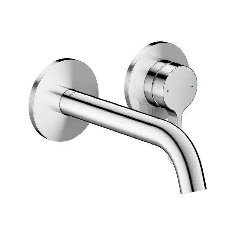 One Wall-Mounted Single-Handle Faucet- Lever Handle, 1.2 GPM