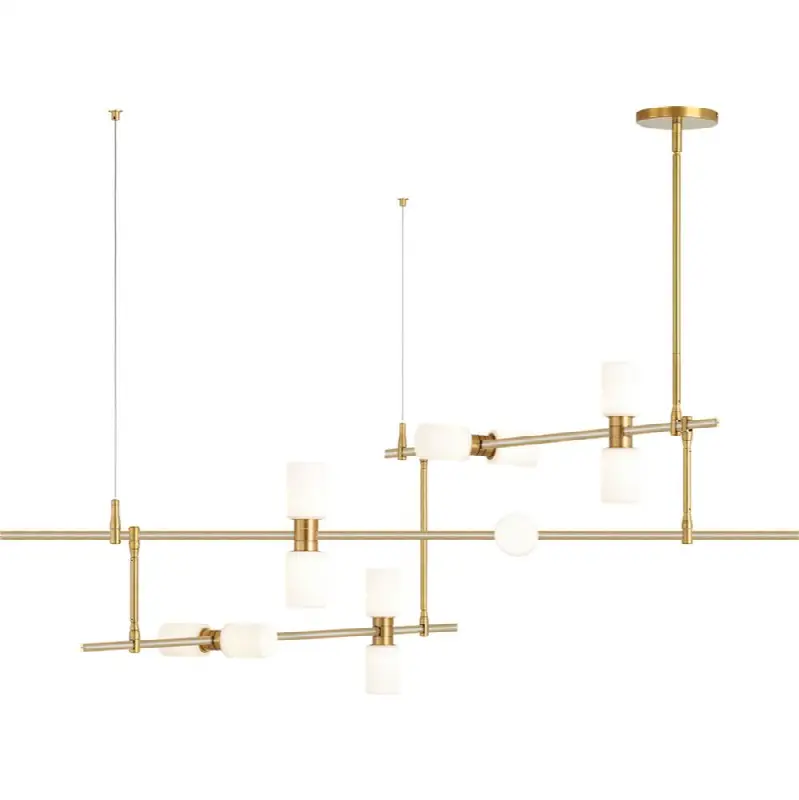 ModernRail Chandelier 2