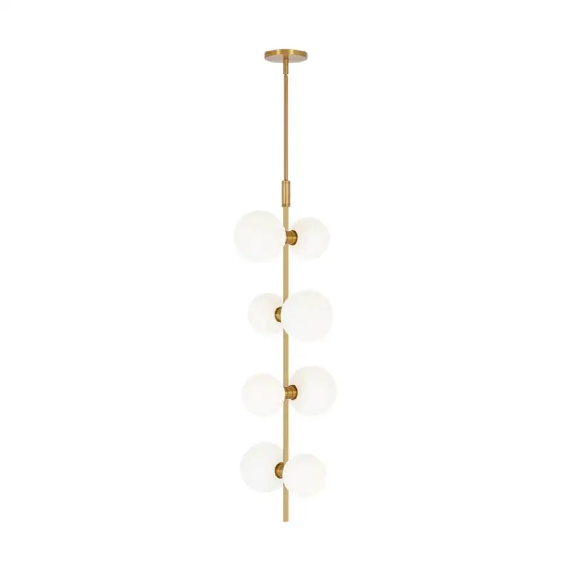 ModernRail Pendant Glass Orbs aged brass 3000K 90 CRI 24v surface canopy