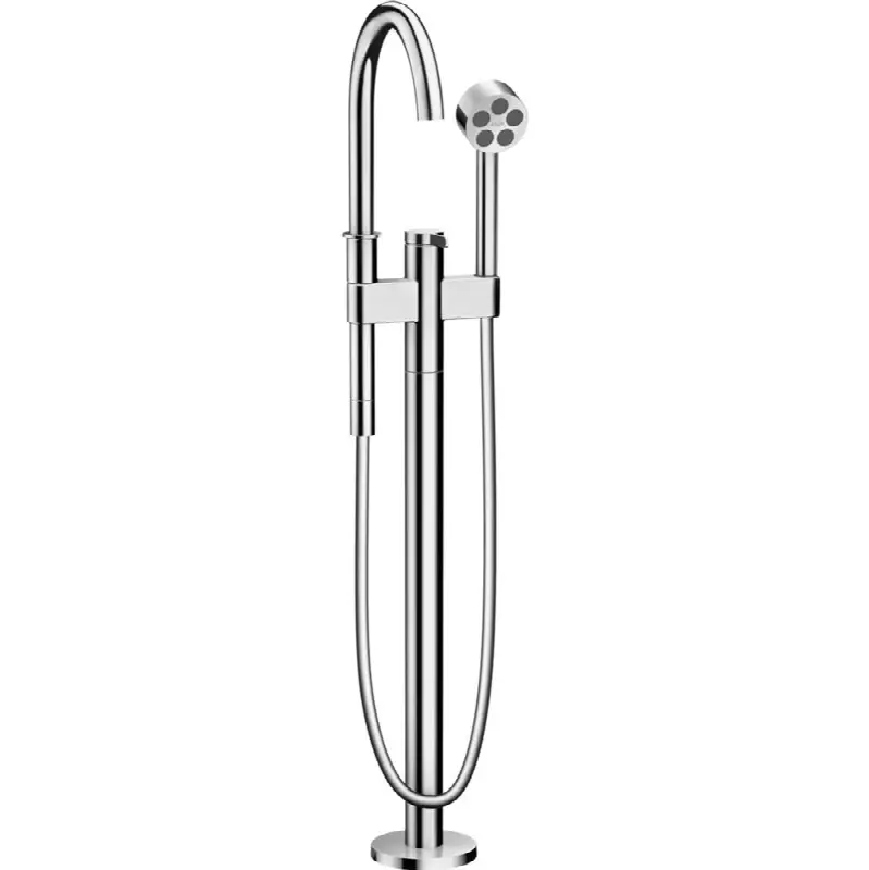 AXOR ONE Freestanding Tub Filler Trim with 1.75 GPM Handshower