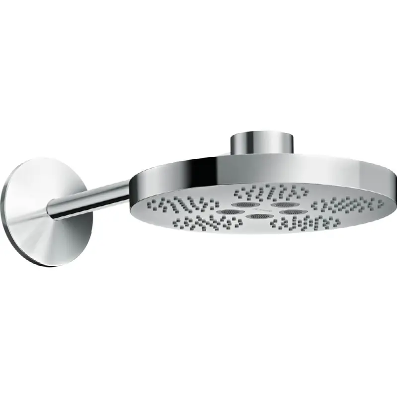 AXOR ONE Showerhead 280 2-Jet with Showerarm Trim, 1.75 GPM